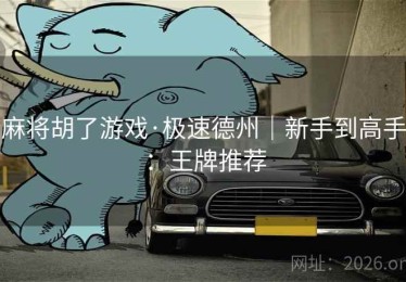 麻将胡了游戏·极速德州｜新手到高手：王牌推荐