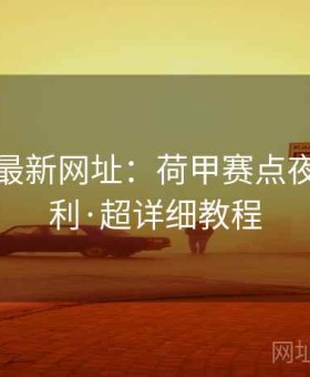 博天堂最新网址：荷甲赛点夜压哨套利·超详细教程