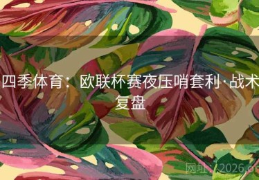 四季体育：欧联杯赛夜压哨套利·战术复盘