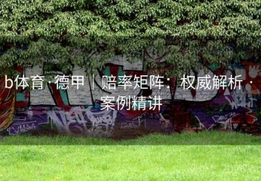 b体育·德甲｜赔率矩阵：权威解析 · 案例精讲