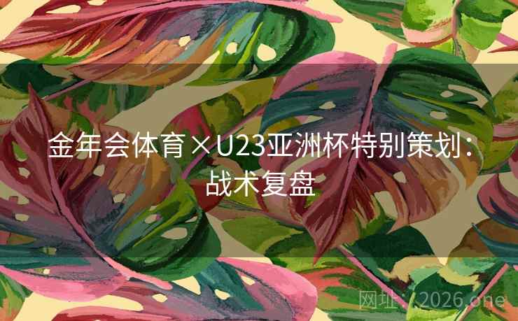 金年会体育×U23亚洲杯特别策划:战术复盘 金年会体育×U23亚洲杯特别策划:战术复盘